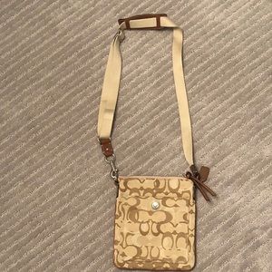 Coach cross body bag